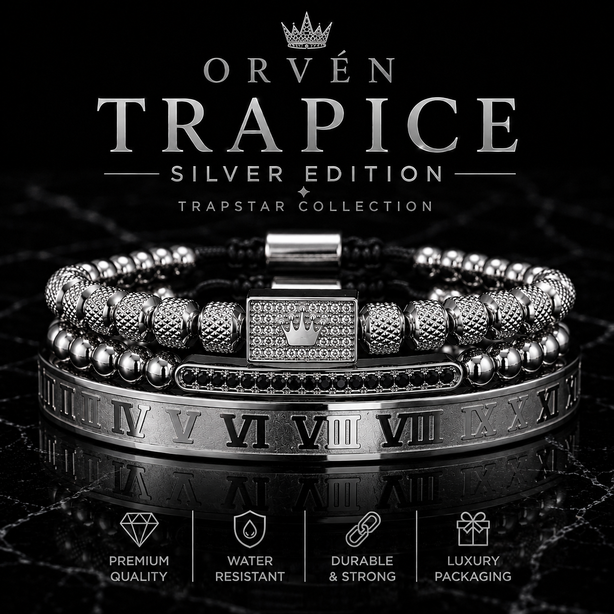 ORVÉN TrapIce Silver