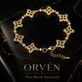 ORVÉN Noir Bloom Emerald Gold