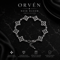 ORVÉN Noir Bloom Onyx Silver