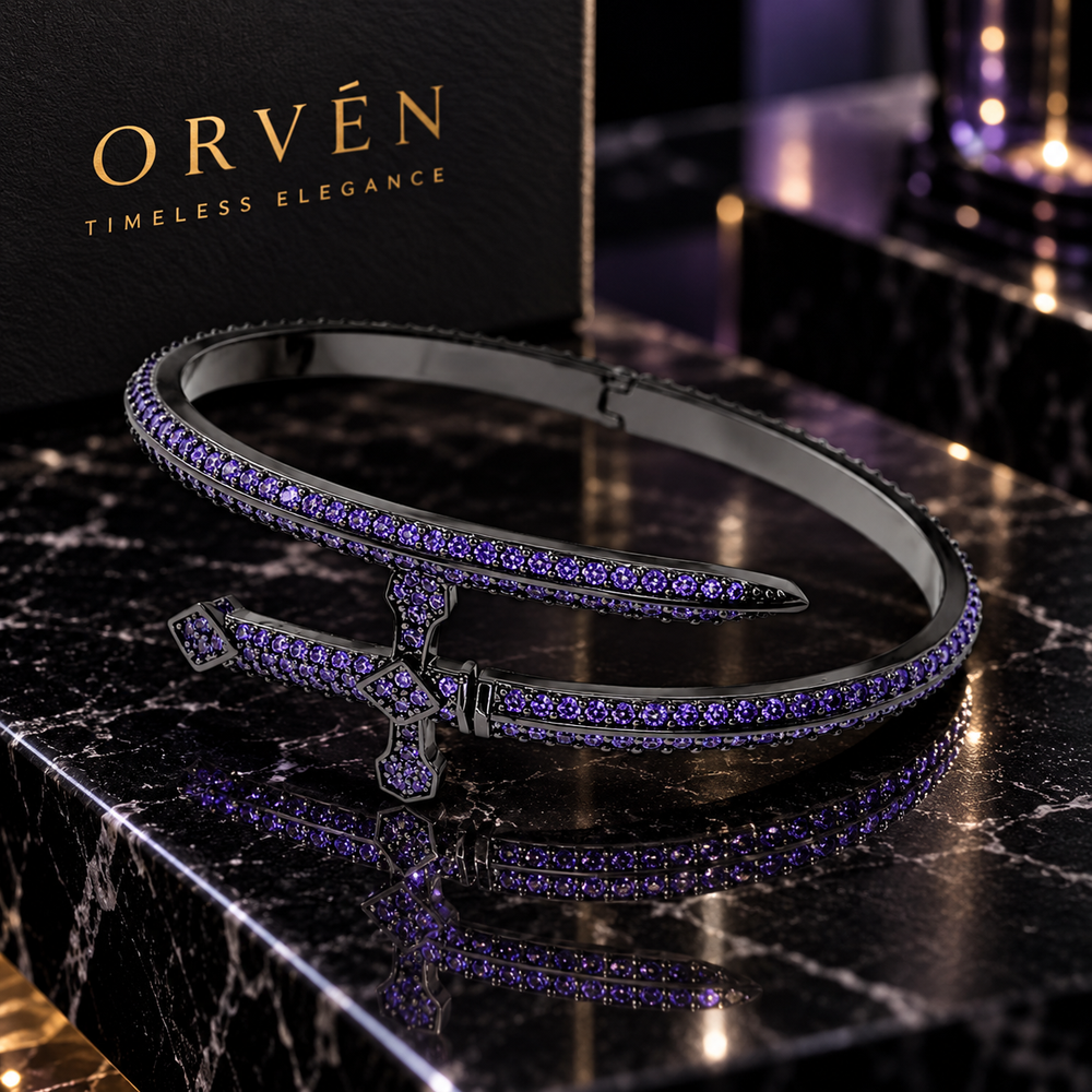 ORVÉN ROYAL CROSS – Schwarz Lila
