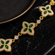 ORVÉN Noir Bloom Emerald Gold