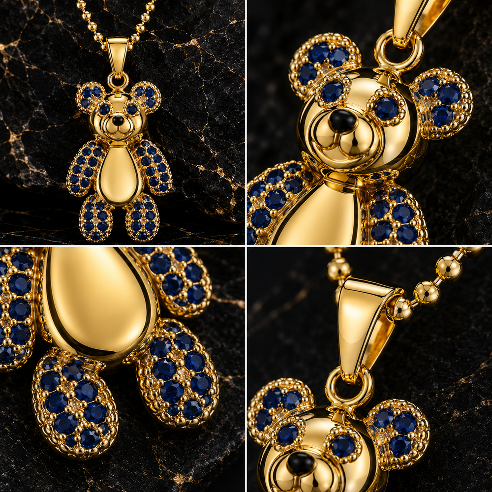 ORVÉN Teddy Ice Sapphire