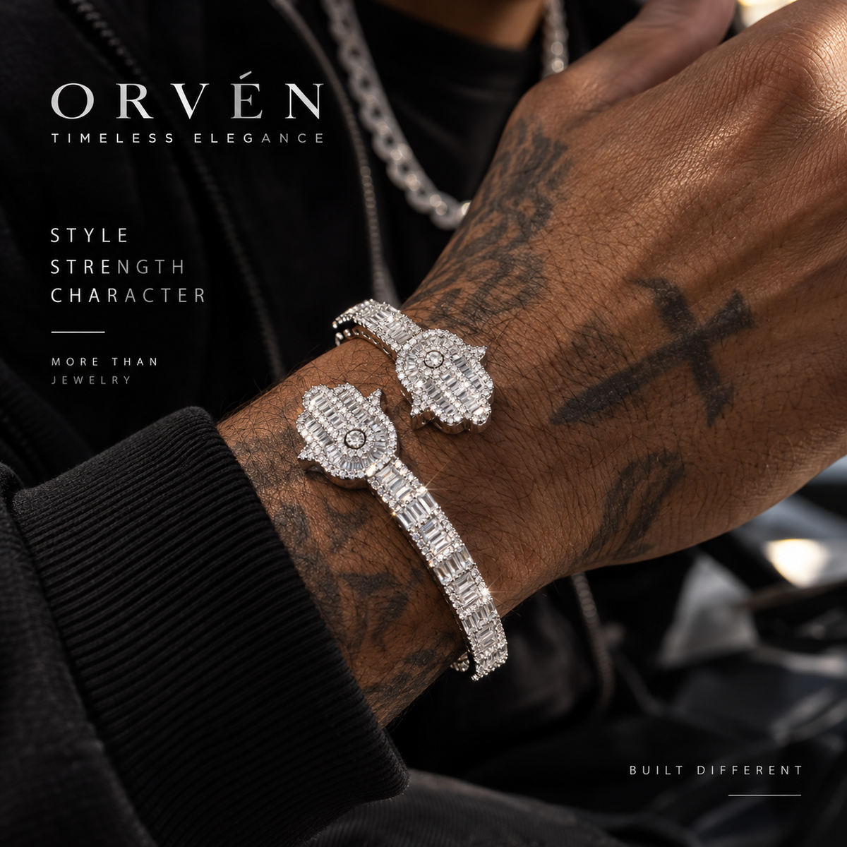 ORVÉN HAMSA PRESTIGE – Silver